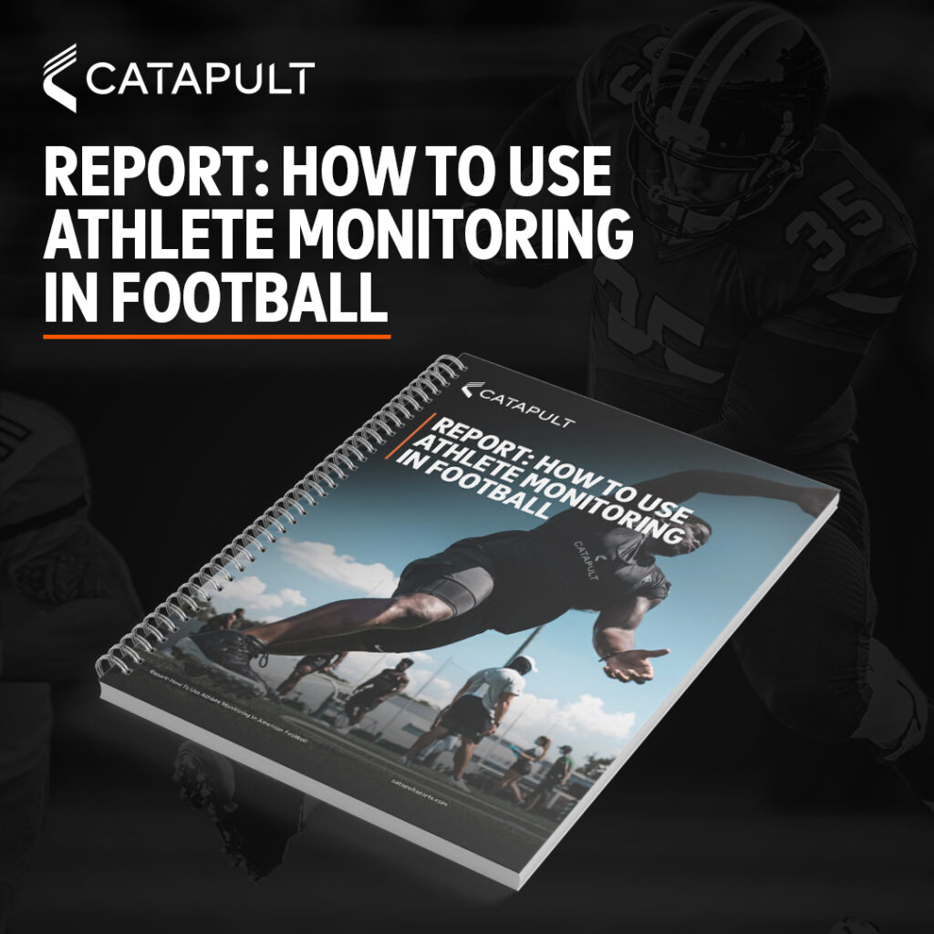 Informe de seguimiento de los deportistas de fútbol americano